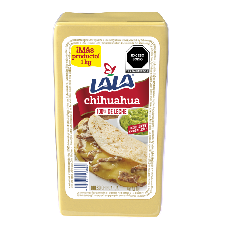 Queso Chihuahua Lala® Lala Grupo Lala